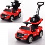 Детская машина-толокар 2в1 M 3575 EL-3 (FORD F150): 6V, родительская  ручка, EVA-колеса - КРАСНЫЙ
