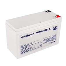Аккумулятор мультигелевый AGM LogicPower LP-MG 12 - 7 AH SILVER