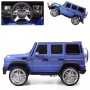 Детский электромобиль M 3567 EBLRS-4 4WD (Mercedes G65 VIP): 4x4, 180W, 8 км/ч, EVA, кожа - СИНИЙ (ПОКРАСКА)